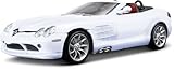  2004 Mercedes Benz SLR McLaren [Bburago 42205G], Roadster, Weiß, 1:32 Die Cast
