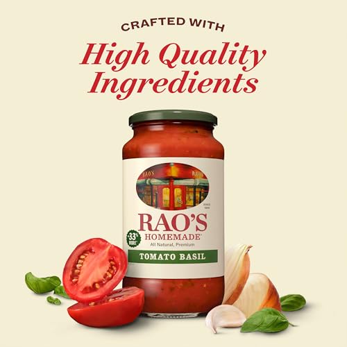 Rao's Homemade Tomato Basil Sauce, 2 lb, 32 Oz (Pack of 6)