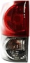 Evan-Fischer Tail Light Assembly Compatible with 2007-2009 Toyota Tundra Driver Side