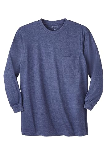 KingSize Men's Big & Tall Tall The Ultra-Light Comfort Long-Sleeve Tee