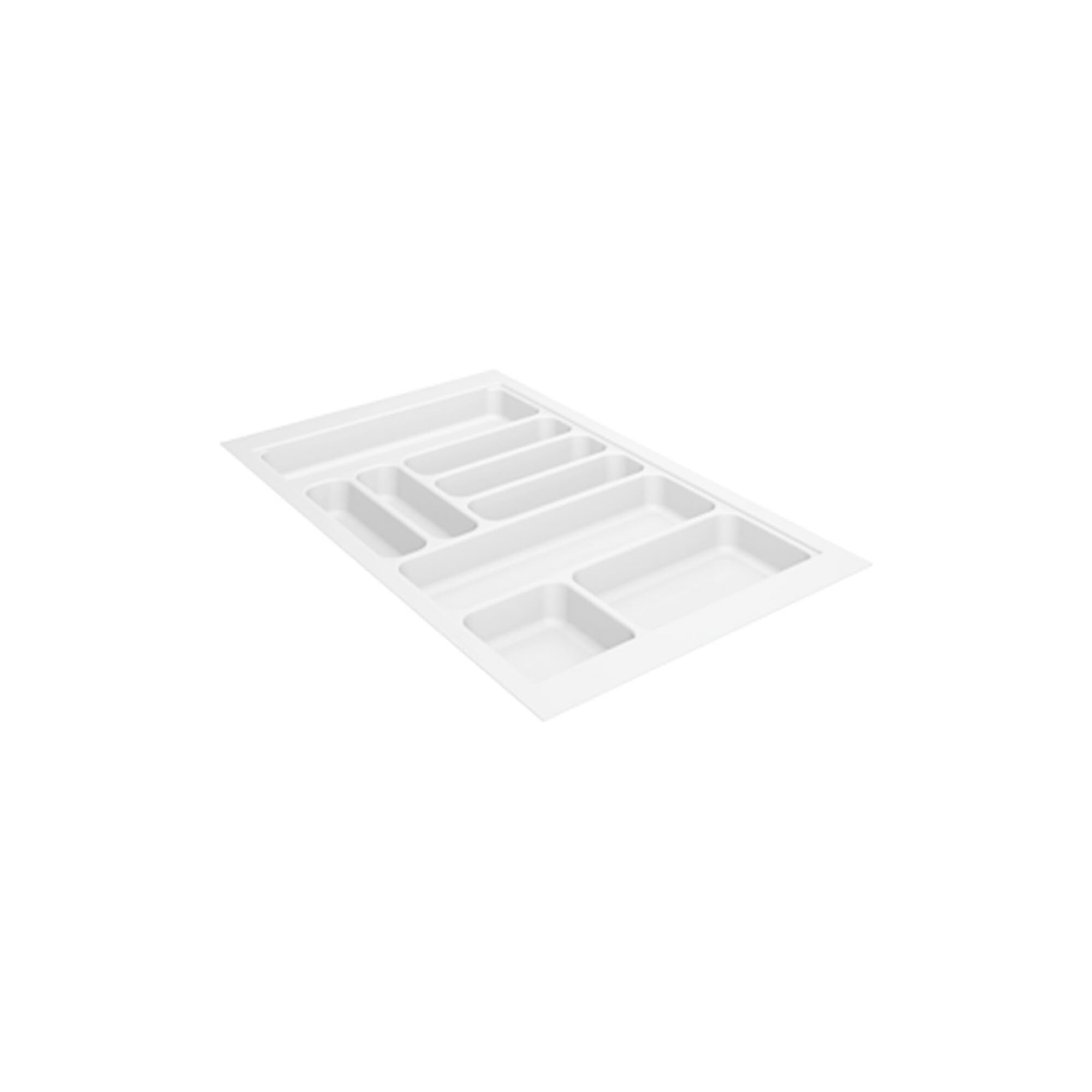 Range couverts Orgatray 440 Hettich blanc pour tiroir de cuisine