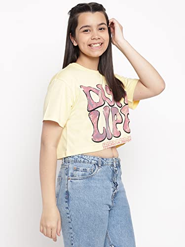 Image of Li'l Tomatoes Girls T-Shirt|Cotton|Relaxed Fit