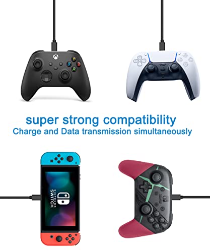 Usb C Cable Ps5 Controller Charger For Xbox Series X Core Controller,Series S,Playstation-5,Ps-5 Charger Cable,Usb-C Type C Charging Cord For Xbox Series S Accessories,Ps5 Dual-Sense Data Charge 5Ft #TOP4
