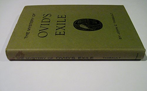 The Mystery of Ovid's Exile 0520012658 Book Cover