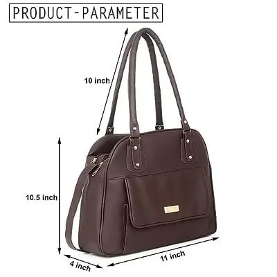 Buy Purse Pulse Women's Faux Leather Handbag with Internal Pocket