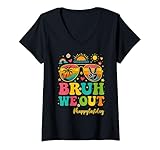Photo Gallery donna bruh we out buon ultimo giorno di scuola funny teachers summer maglietta con collo a v Photo Gallery donna bruh we out buon ultimo giorno di scuola funny teachers summer maglietta con collo a v