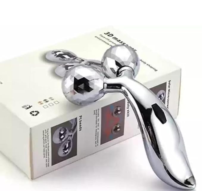 3d Face Massager For Women Facial Massager & Face Roller For Glowing Skin | Self Care Product | Body Massage Tool (B0D1P758MQ) Amazon Price History, Amazon Price Tracker
