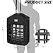 HAYSRMAN Innovative Hay Bags for Horses, Goat Hay Feeder with Reinforced Oxford Fabric and High Strength Metal Clasp,Horse Feeding Supplies with Adjustable Strap for Easy Hanging (2 Black+1 Purple)