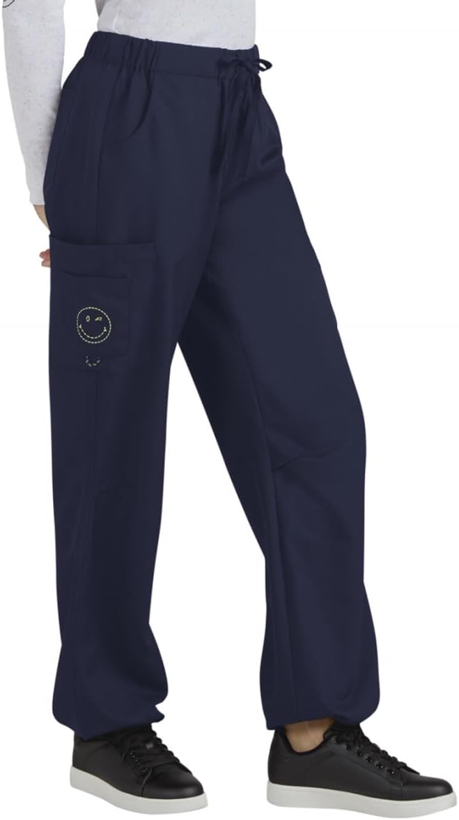 KOI | SmileyWorld Jubilant Women's 7-Pocket Scrub Pant - Image 2