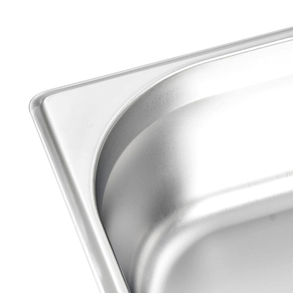Bandejas Gastronorm 8 unidades GN 1/3 100 mm acero inoxidable,Casa y jardín,Cocina y comedor,Accesorios para aparatos de cocina,Accesorios para mesas de vapor,Cubetas para mesas de vapor-50895