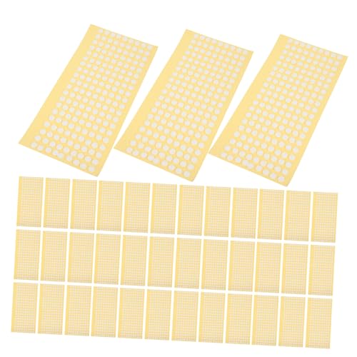 KICHOUSE Photo Wall Stickers 1000pcs Double Sided Adhesive Dots Essential Coding Stickers No Damage Removable Paint Safe