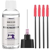 Note: Pure paraffin base oil may become darker due to oxidation, which is normal. CLEAR NO-STAGGING OIL: Ideal for textile applications, our sewing machine oil effectively eliminates slow stops and humming noises, making your sewing work smoother and...