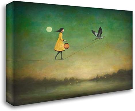 Blue Moon Expedition 36x28 Gallery Wrapped Stretched Canvas Art by Huynh, Duy
