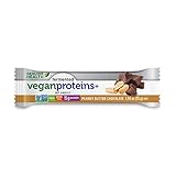 Genuine Health Fermented Vegan Proteins+ bar, Peanut Butter Chocolate, box of 12-1.94 oz bars