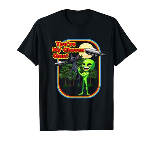Funny Xoloitzcuintli Xolo Alien You're Chosen One OVNI Men T-Shirt
