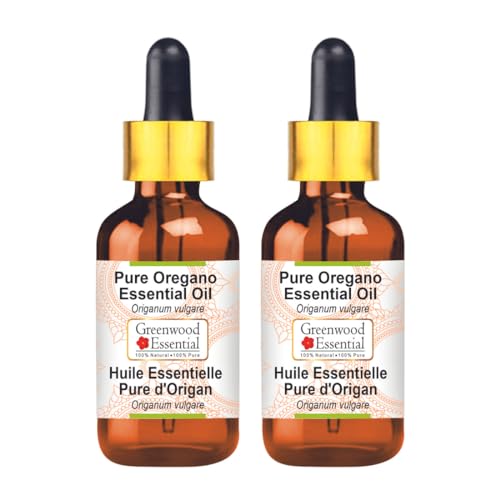 Oregano Essential Oil - Origanum vulgare, steam-distilled, double 100ml bottles