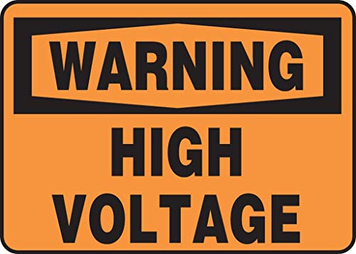 ACCUFORM OSHA Warning Safety Sign: HIGH (FRMELC325VP)