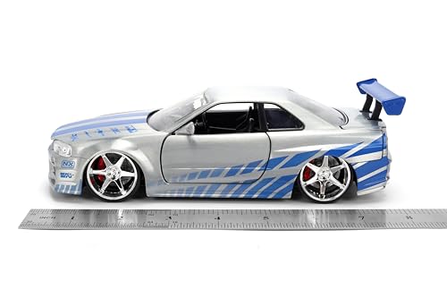 Jada Toys Coche Die-cast 1:24 Nissan Skyline GT-R 2002 miniatura 5