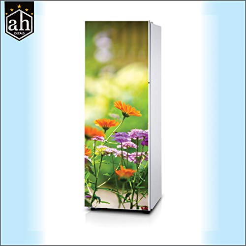 Image of PVC Vinyl Fridge Door Sticker (160 cm x 60 cm or 63 X 24 Inches , Design 10)