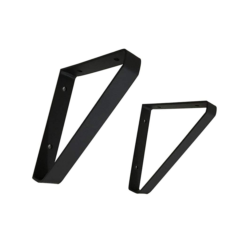 Support d'étagère en fer épais de 3cm pour fixation murale