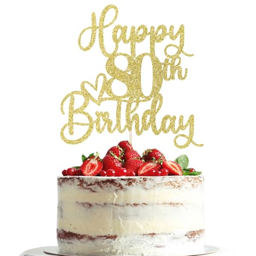 Dxsdgetue 80th Birthday Cake Topper
