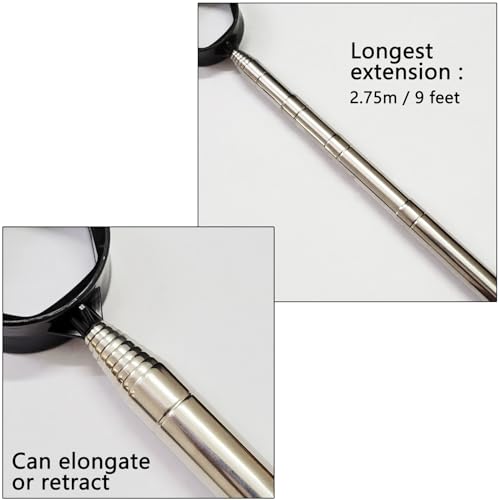 Golf ball retriever telescopic Young Wolf 280cm picker grabber