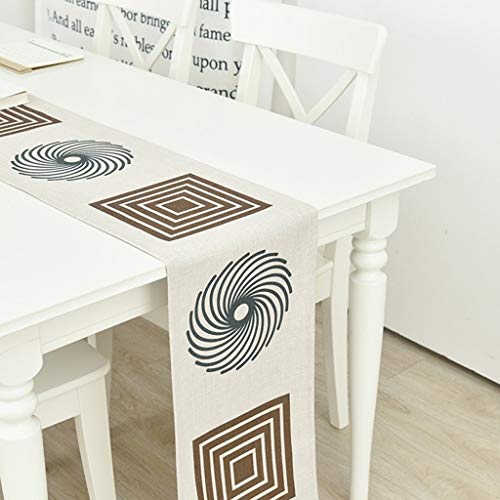 Coureur de table moderne pour des repas conviviaux en famille
