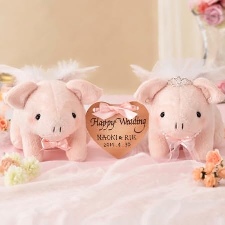 Amazon エンジェルとんちゃん ピンク 手作りキットボア生地カット済み ウェルカムドール ぶたのぬいぐるみ 手芸キット 通販