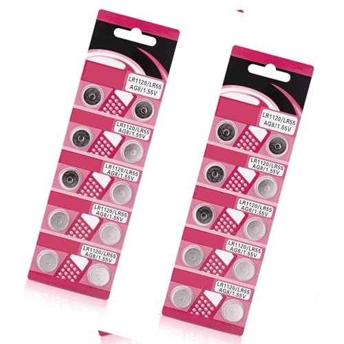 Lot de 10/20 piles bouton alcalines AG8 LR1120 AG8 LR1120...