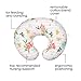 Boppy Original Nursing Pillow, Pink Floral Stripe, Ergonomic Nursing Essentials for Bottle and Breastfeeding, Firm Fiber Fill, with Removable Pillow Cover, Machine Washable