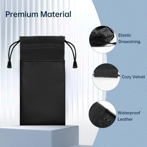 Digital Voice Recorder, Proctective Velvet Bag Bundle, Real-Time Audio Recorder with Transcription to Text, 2 Inches Touch Screen Small Recorders Device for Letures, Interview Bussiness, Grey