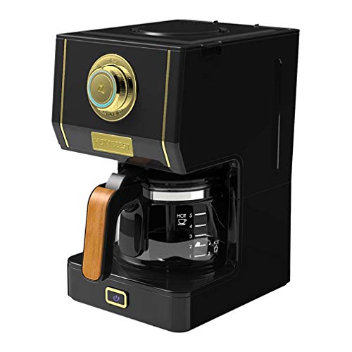 Kaffeemaschine mit Glaskanne, Filterkaffee, Filter-Kaffeemaschine, Warmhalteplatte, Tropfstopp, Schwenkfilter, Abschaltautomatik, 600 W