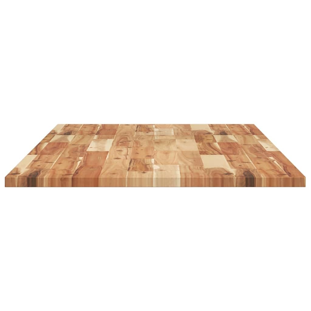 vidaXL Dessus de Bureau Fini à l'huile 120x60x2cm Bois d'acacia Massif, Plan de Travail de Cuisine, Plan de Travail de Remplacement de Cuisine, Dessus de Bureau en Bois