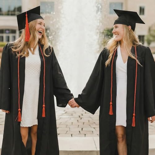 Image of GraduationMall Graduation Honor Cord 68 inch Dark Orange