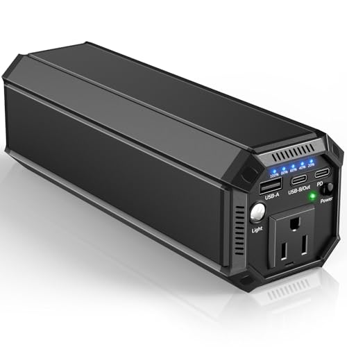 AC Outlet Portable Laptop Power Bank, 116Wh/31200mAh 120W Portable Laptop Charger, 65W PD USB C Backup Power Source for Travel and Outdoor Activities