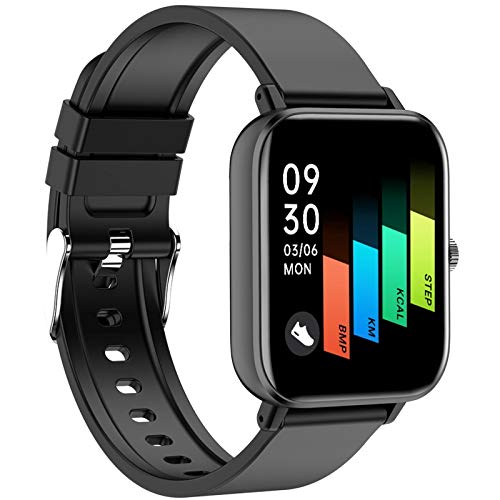 Smart Watch, CNPGD Fitness Tracker Watches for Women Men Fitness Watch Touch Screen Smartwatch with Heart Rate Monitor, Blood Oxygen(SpO2) Monitor, Smart Watch for Android Phones and iPhone