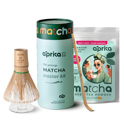 Polvo de té matcha japonés 30 g con set completo miniatura 1