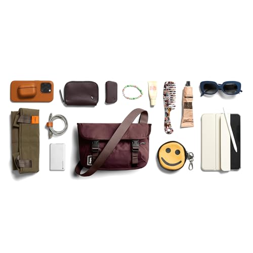 Bolso de hombro compacto contra el desorden: Cinch Mini Messenger resistente al agua 7