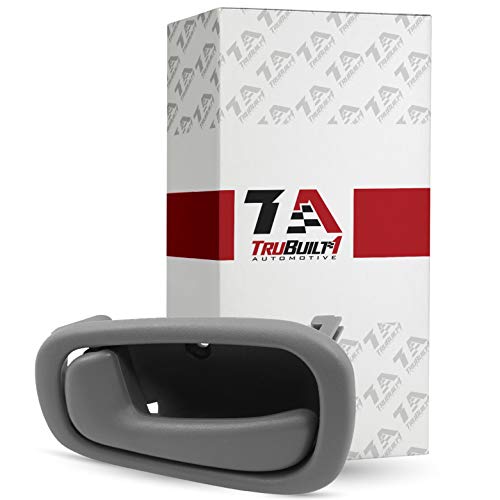 T1A Front or Rear Inside Left Driver's Side Interior Door Handle Replacement for 1998-2003 Toyota Corolla & Chevy Prizm, Gray or Grey Color, T1A-69206-02050-GRAY T1A Front or Rear Inside Left Driver's Side Interior Door Handle Replacement for 1998-2003 Toyota Corolla & Chevy Prizm, Gray or Grey Color, T1A-69206-02050-GRAY