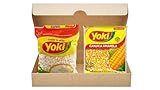 Set Yoki Maíz Blanco y Amarillo - Pack de 2