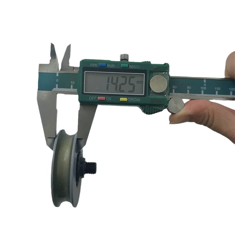 20PCS Elevator Door Rope Roller OD56mm W14mm Bearing 6201RS with Alex 56x14x6201