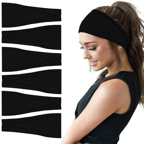 YONUF Headbands For Women Workout Wide Headband Yoga Head Bands For Women’s Hair Accessories Girls Fashion Band