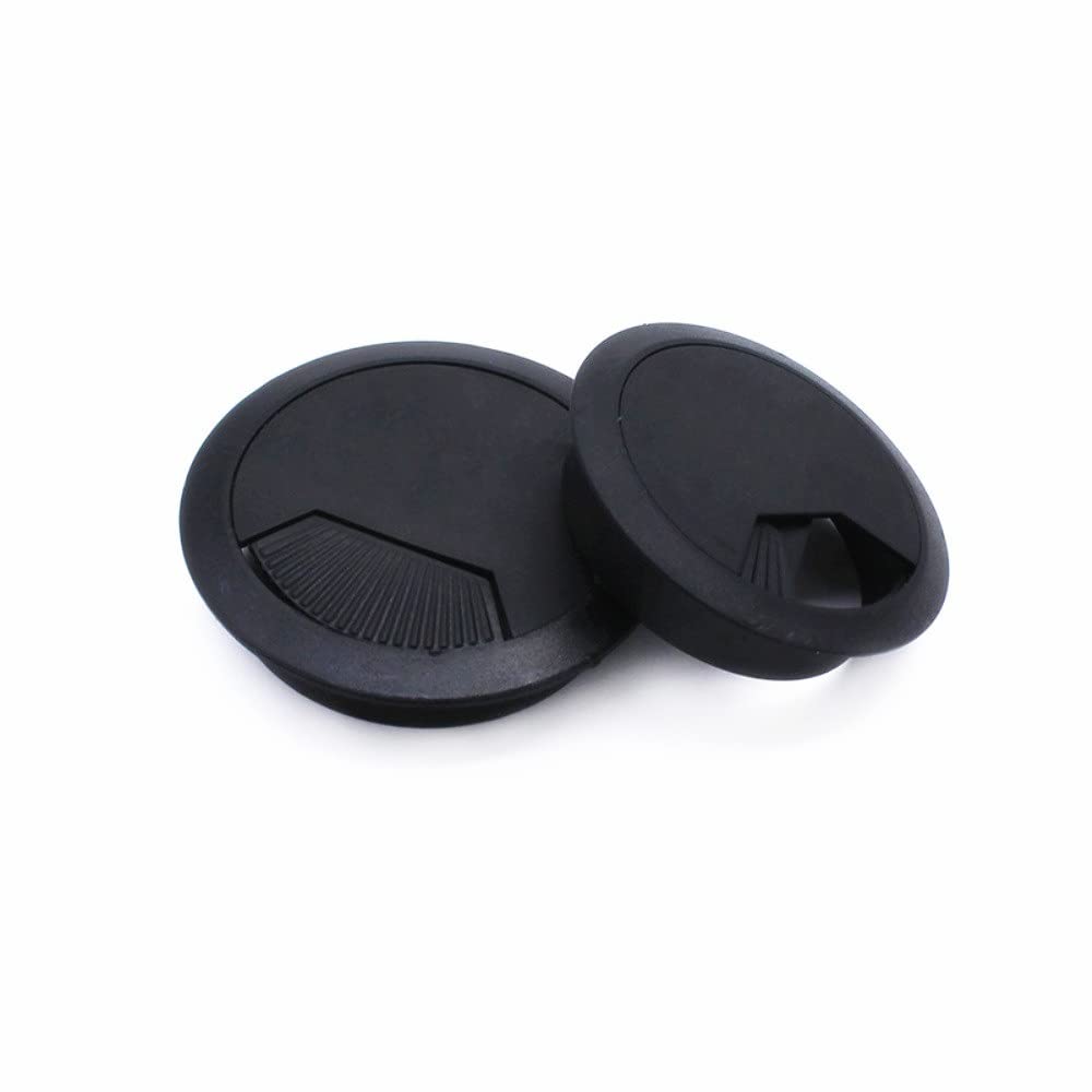 Abdeckung für Schreibtischöffnungen, 8 Teile/Paket 60mm 50mm Computer Schreibtisch Tisch Tülle Kabel(50mm)
