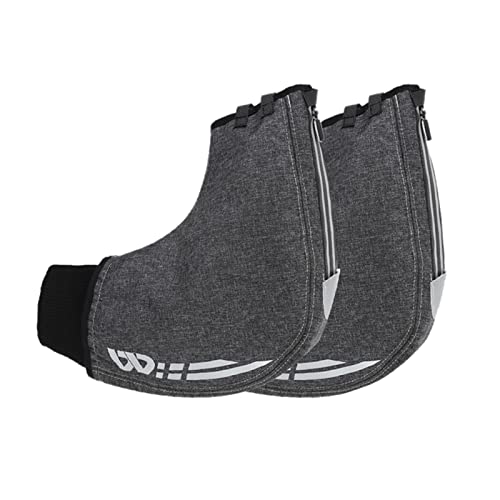 Youngwier Guidon Vélo - Poignée Hiver Épais Manchon Couvercle | Manchons Guidon Vélo pour Motocyclette Vélo Cyclisme Scooter Gants Imperméable 28x25CM
