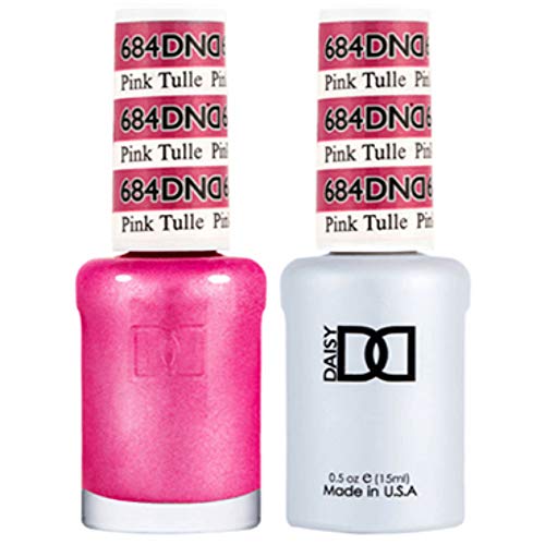 DND 684 Pink Tulle Gel & Matching Polish Set - DND Gel & Lacquer