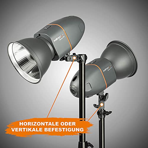 Walimex Pro Air 290 Deluxe Support De Lampe. 290cm 2er Set - vue 9