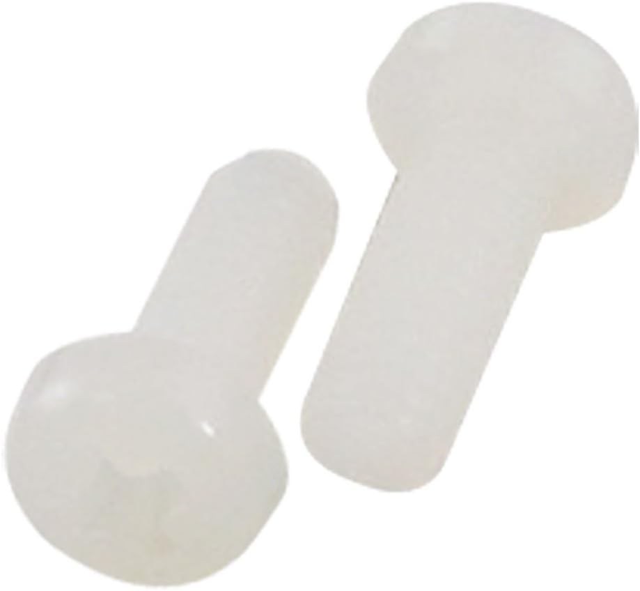 10 Pcs Nuts PCB Board Fixed 4mm Diameter 10mm Long Thread Rod Cross Head Panel Nuts Plastic Screws