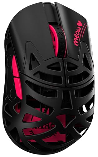 WLMOUSE Beast X Miao Ultralight 31g Magnesium Alloy Cute Gaming Mouse with PAW3950HS Sensor, Cat Paw...