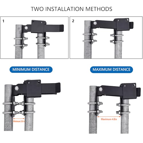 Loquets de portail anti-corrosion pour résoudre les problèmes de blocage en extérieur - 5