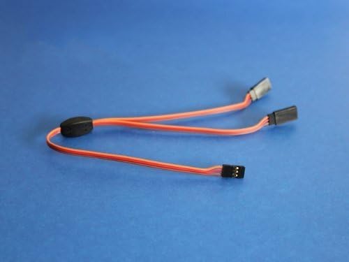 5 PCs 30CM 12 inch RC Y Servo Extension Leads Splitter JR / Hitec Q2001